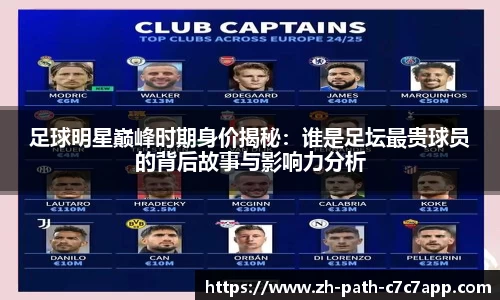 足球明星巅峰时期身价揭秘:谁是足坛最贵球员的背后故事与影响力分析